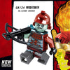 GA123-130 Phantom Series Ninja Minifigures