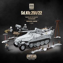 1123pcs QUANGUAN 100320 Sd.Kfz.251/22 Ausf.D "PAKWAGEN" 1:28