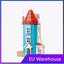 (Ship from European warehouse)1800 pcs Pantasy 87201 Moomin House