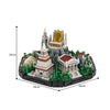 1919pcs MOC-139202,zeus statue,lego great pyramid of giza,hanging garden