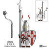 DT8910 DT8911 Medieval Crusader Knight Minifigures