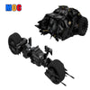 1470pcs MOC-111387 UCS Batpod And Damaged Tumbler The Dark Knight