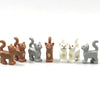 13786 Farm ranch animals kittens 2pcs