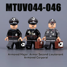 MTUV044-046 Military armored soldier Minifigures