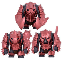 DXMH3019-3021 Castle Series: Red Troll-Orc Minifigures