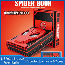 (Ship from US warehouse) 1888pcs SpiderMan book minifigure building block book