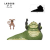 LK0008 LK0009 Star Wars Jabba Desilijic Tiure Rotta Minifigures