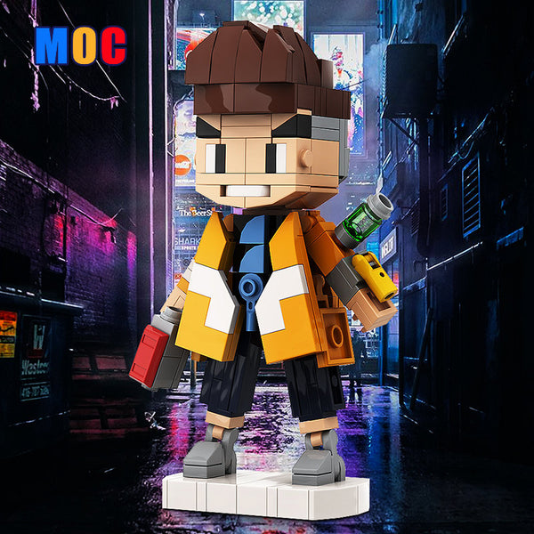 (Gobricks version)Cyberpunk David (design) – Joy Bricks