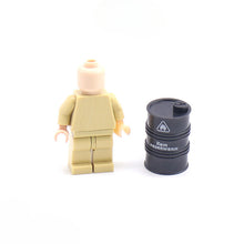 5pcs military pad printing oil barrel minifigure accessories