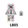 LB04 LB05 Halloween series tilted head Minifigures