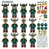 M8230 Sea Monster Warrior Minifigures