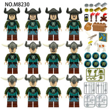 M8230 Sea Monster Warrior Minifigures