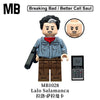 MB1028-1029 Breaking Bad Series Lalo Salamanca Hector Salamanca Minifigures