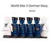 World War II Military Navy Russian Soviet British tank Corps sticker Minifigures