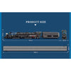 2947PCS Reobrix 66805 American Big Boy–Style Steam Locomotive