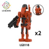 LG1017 Star Wars series Battle Droid Minifigures