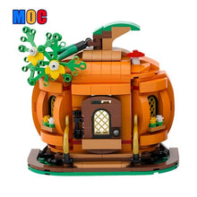 (Gobricks version) 648pcs MOC-205267 Pumpkin Cottage