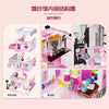 1004 pcs ZHEGAO 613032 Wedding dress parlor (Micro brick)