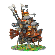 (Gobricks version) 1243pcs MOC Howl's Moving Castle