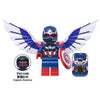 TV6216 TV6217 TV6218 New Captain America Hulk Hulk in the Superhero Series Minifigures (new, updating)