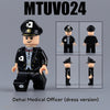 MTUV023-024 World War II naval miniature German soldier medical officer captain Minifigures