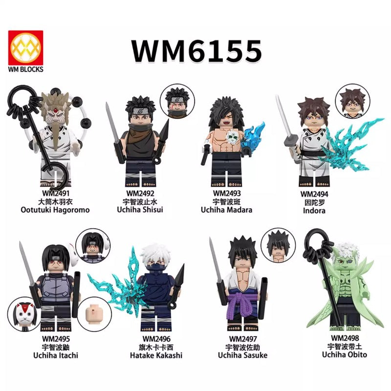 WM6155 The Naruto series Minifigures – Joy Bricks