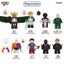 TP1038 Superhero Eagle Woman Green Lantern Elemental Human Black Luthor Minifigures