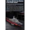 2198PCS Amazing USS Iowa (BB-61) Battleship