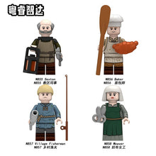 N855-858 Commoners in Medieval Europe Minifigures