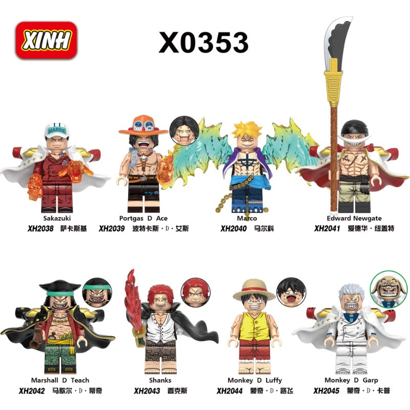 One shops piece minifigures