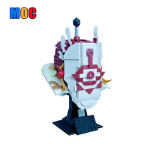 (Gobricks version) 482pcs MOC-215985 Master Kohga Helmet