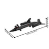 (Gobricks version) 2854pcs MOC-206128 SR-71 Blackbird