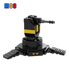 Gobricks version) 182pcs MOC-205619 A/G-16 Gatling Sentry