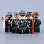 MTZ031-034 World War II Soldiers' Gendarme Minifigures