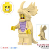 KL3310 KL3311 KL3312 KL3313 KL3314 KL3315 KL3316 Triceratops dinosaur Minifigures