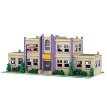 (Gobricks version) 2550pcs MOC-177723 Modular Springfield Elementary School
