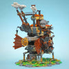 1249PCS MOC Howl's Moving Castle