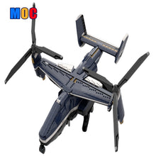 2155pcs MOC-29499 Cyberpunk Helicopter