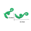 20pcs  28870 Plant Stem Curved with Bar Thorns and Swirls