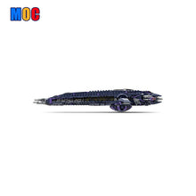 (Gobricks version) 1322PCS MOC-179892 Stargate Wraith Hive Ship