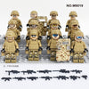 M8019 M8019-1 M8085 M8084 Special Police of Counter-Terrorism Force Minifigures