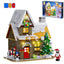 1024pcs MOC Winter snow house (electric)