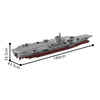 (Gobricks version) 10019PCS MOC-184735 1/200 China Navy Air Carrier #18 FUJIAN(Type003)