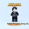HTL053-055 World War II Polish partisans Minifigures
