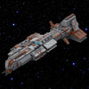 (Gobricks version) 1841pcs MOC-126952 Lantean Aurora-class