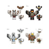 NR101-106 Hawkman Series Royal Guard – Knight of the Dark Night minifigures