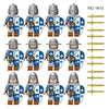 Medieval Ancient Rome Series Knight Military Castle Minifigures