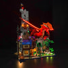 3745pcs F2193 Dungeons & Dragons: Red Dragon's Tale