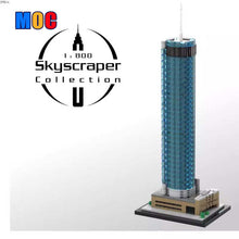 588pcs MOC-200883 Westin Peachtree Plaza 1:800