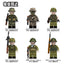 N701-706 Vietnam War series: US troops and Vietnamese infantry minifigures